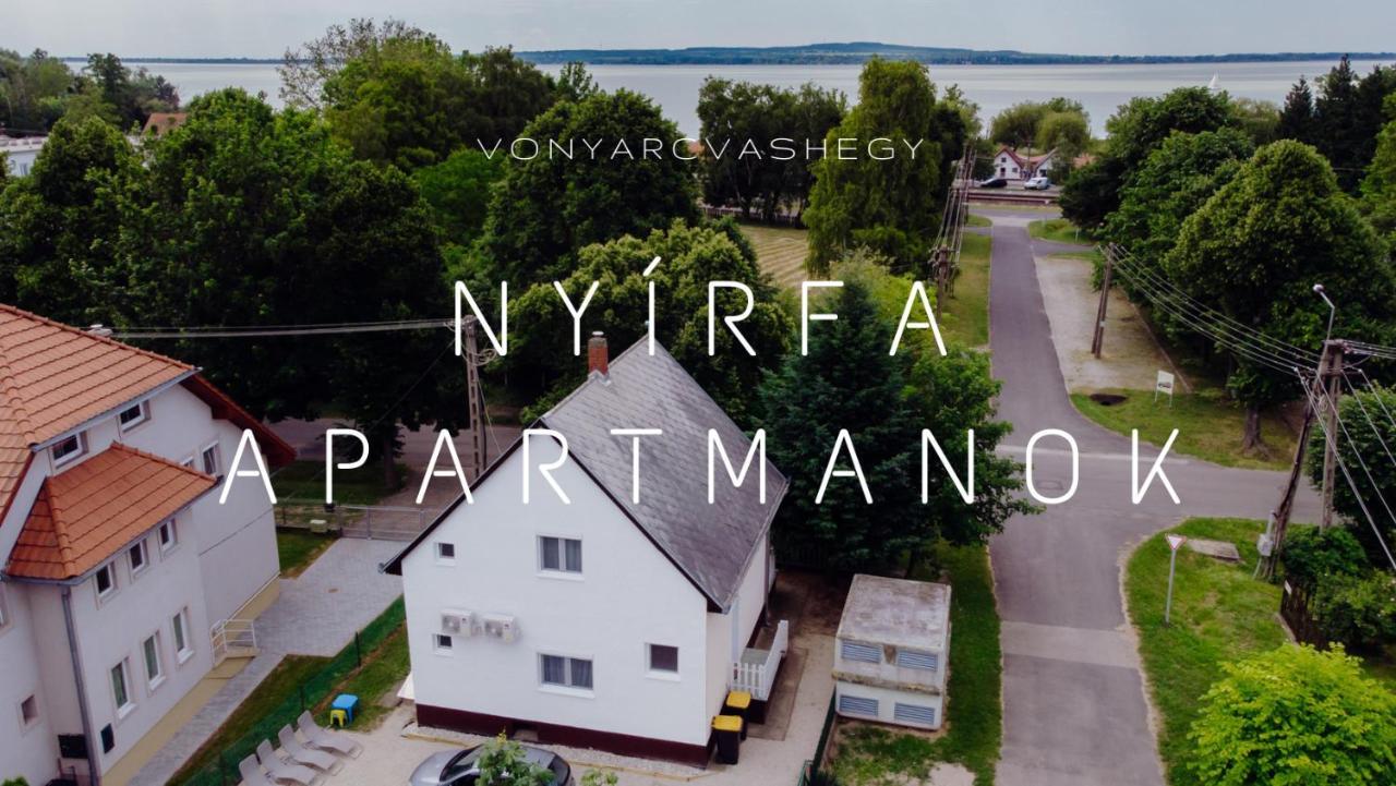 Nyirfa Apartman Vonyarcvashegy Exteriér fotografie