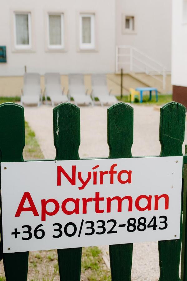Nyirfa Apartman Vonyarcvashegy Exteriér fotografie